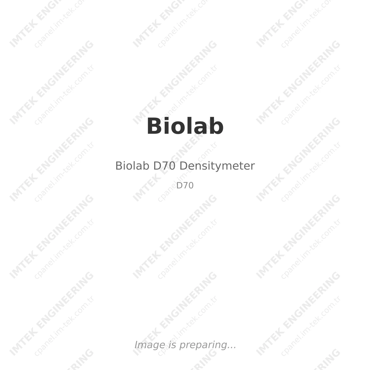 Biolab D70  Densitymeter
