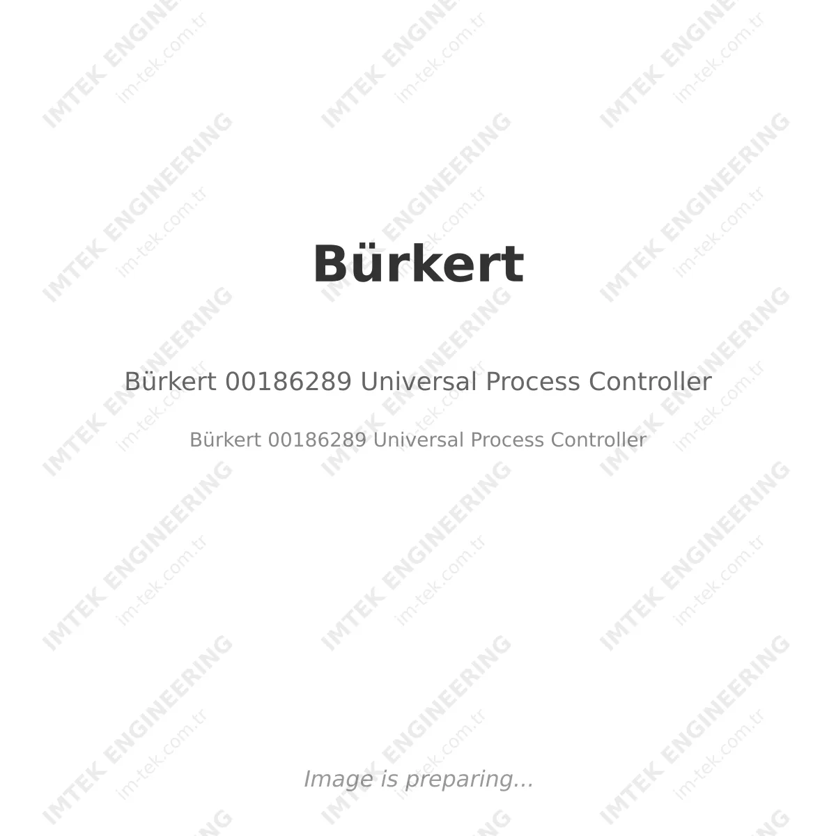 Bürkert 00186289 Universal Process Controller