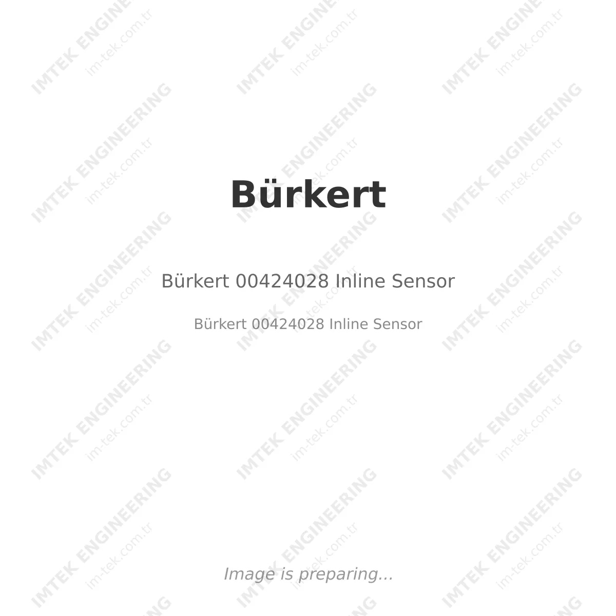 Bürkert 00424028 Inline Sensor