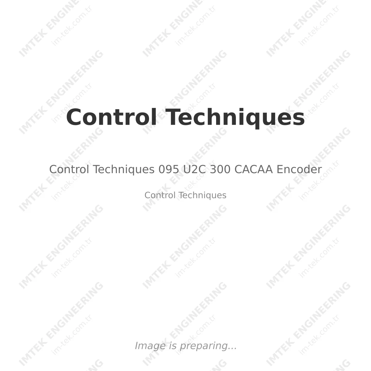 Control Techniques 095 U2C 300 CACAA Encoder