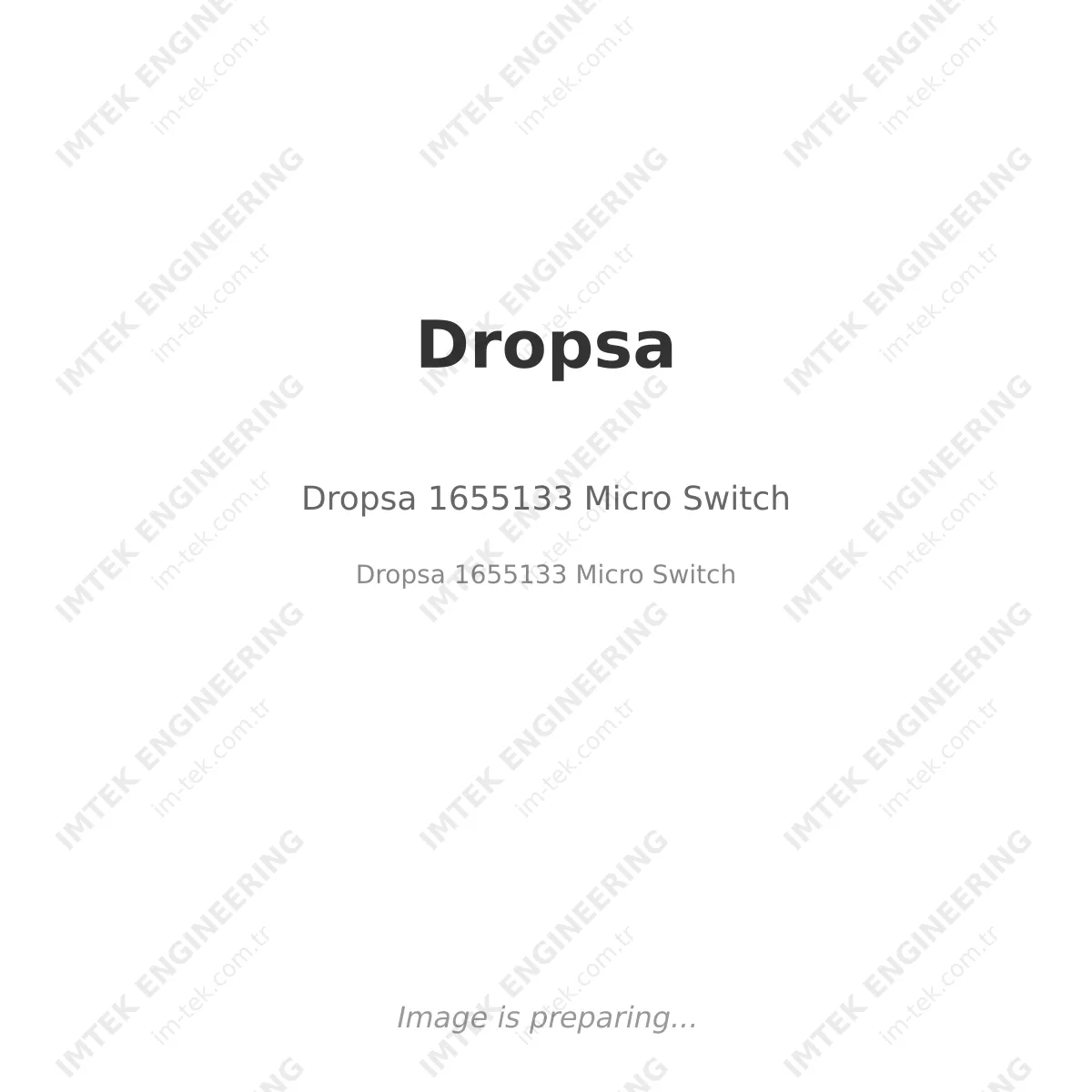 Dropsa 1655133 Micro Switch