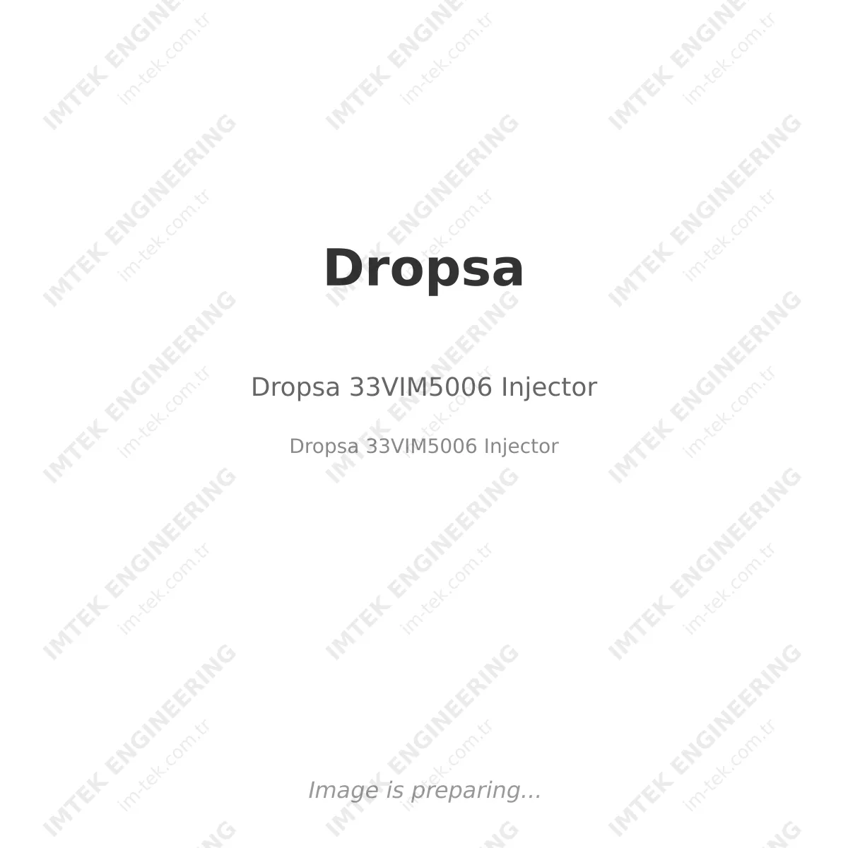 Dropsa 33VIM5006 Injector