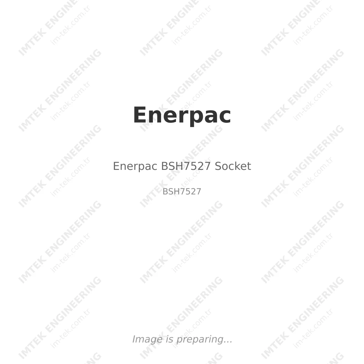 Enerpac BSH7527 Socket
