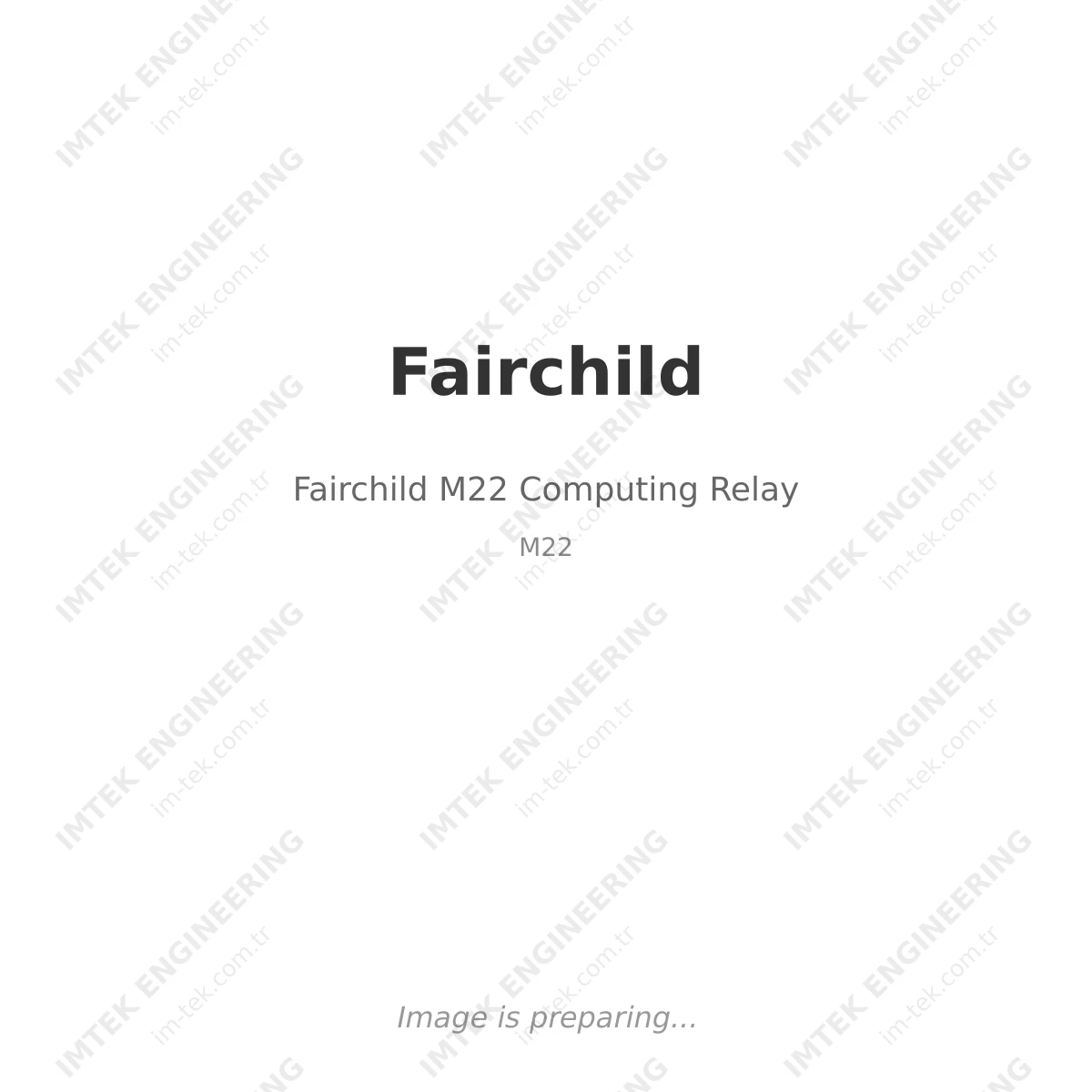 Fairchild M22  Computing Relay
