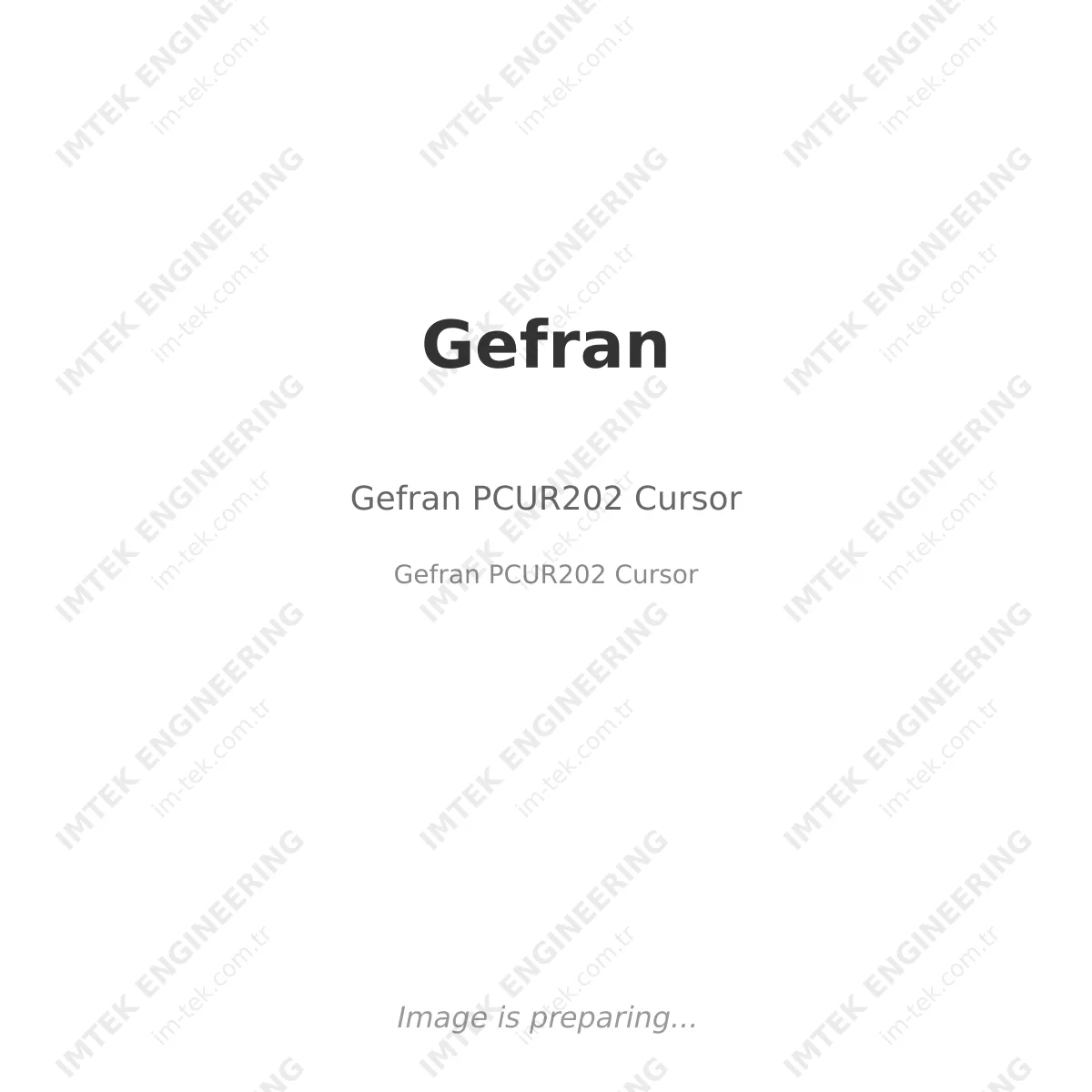 Gefran PCUR202 Cursor