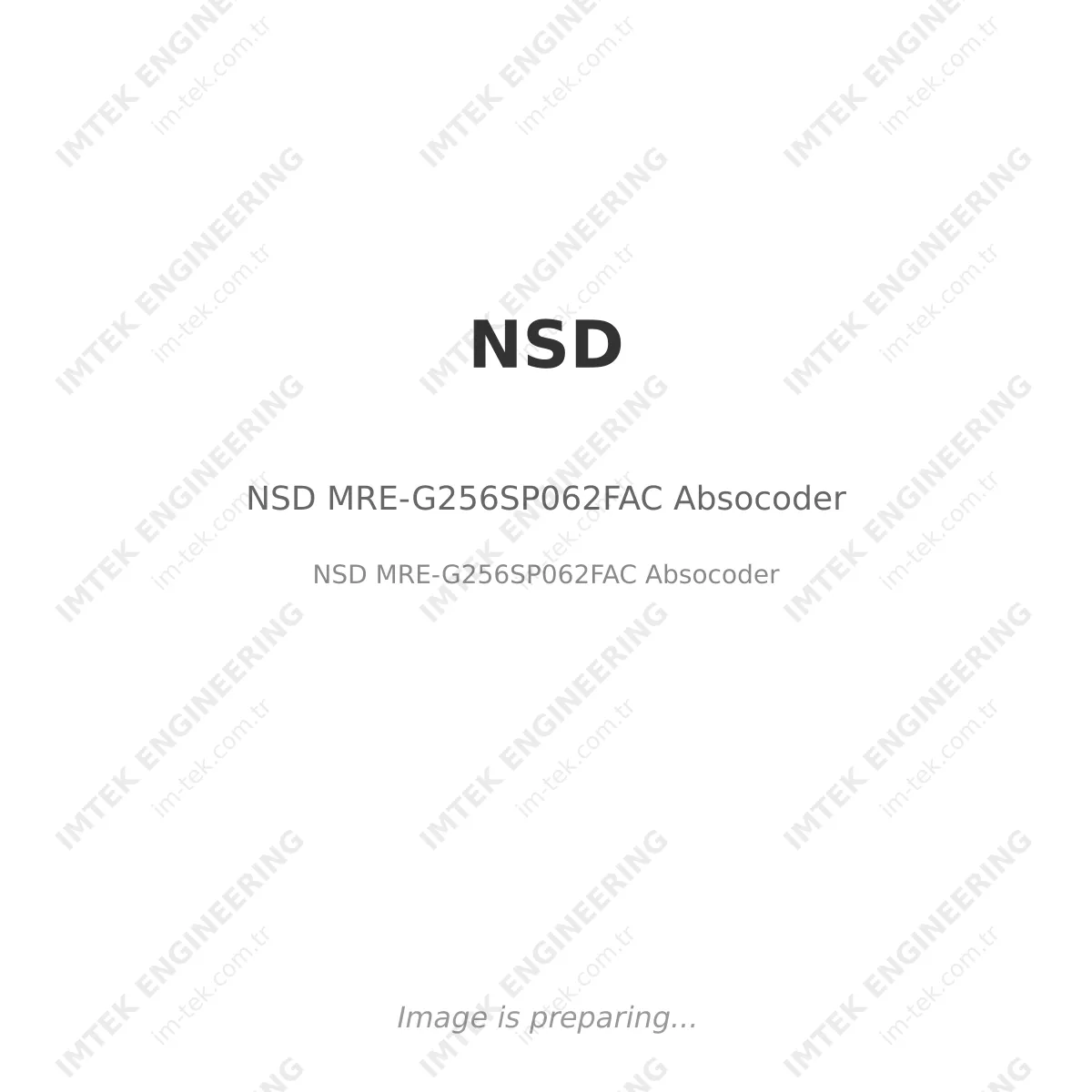 NSD MRE-G256SP062FAC Absocoder