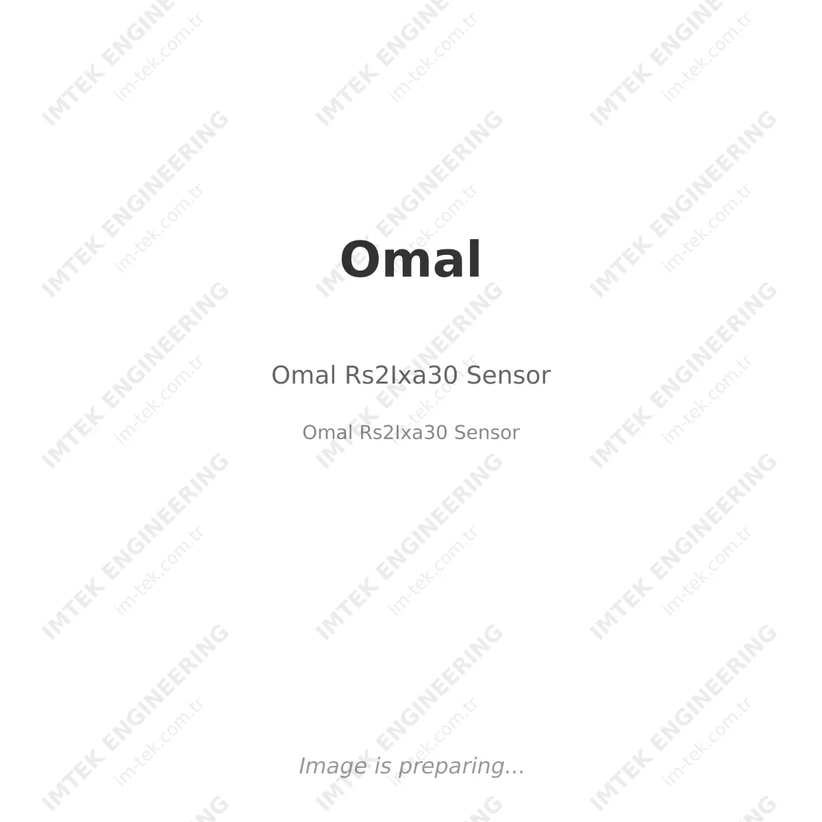 Omal Rs2Ixa30 Sensor