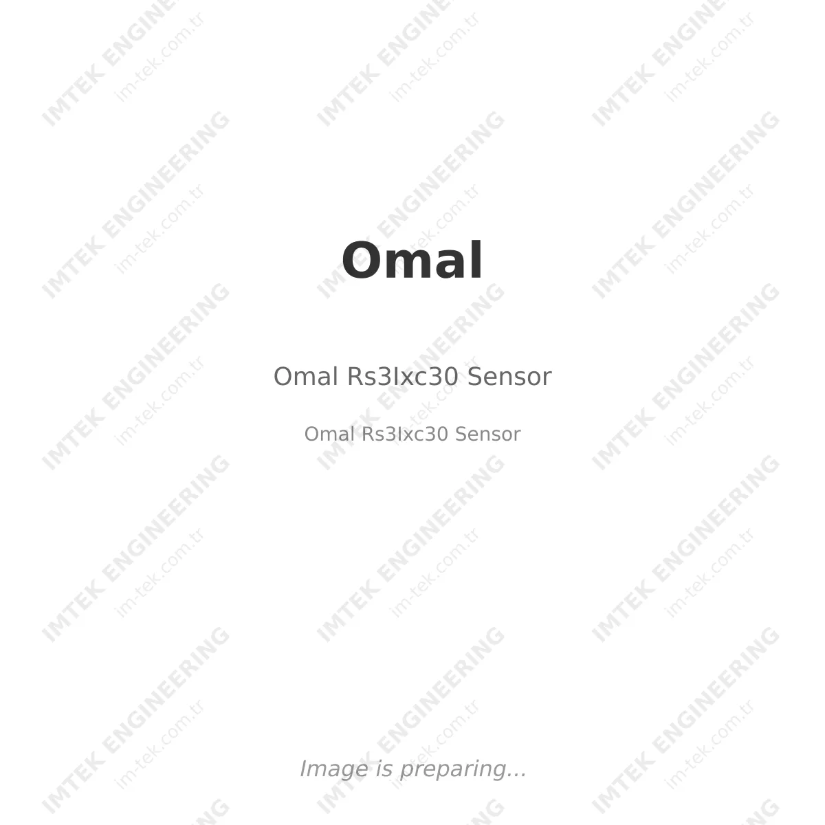 Omal Rs3Ixc30 Sensor