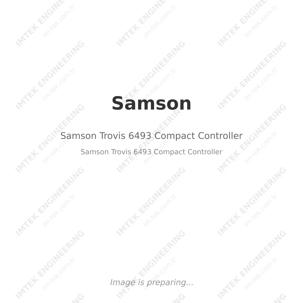 Samson Trovis 6493 Compact Controller