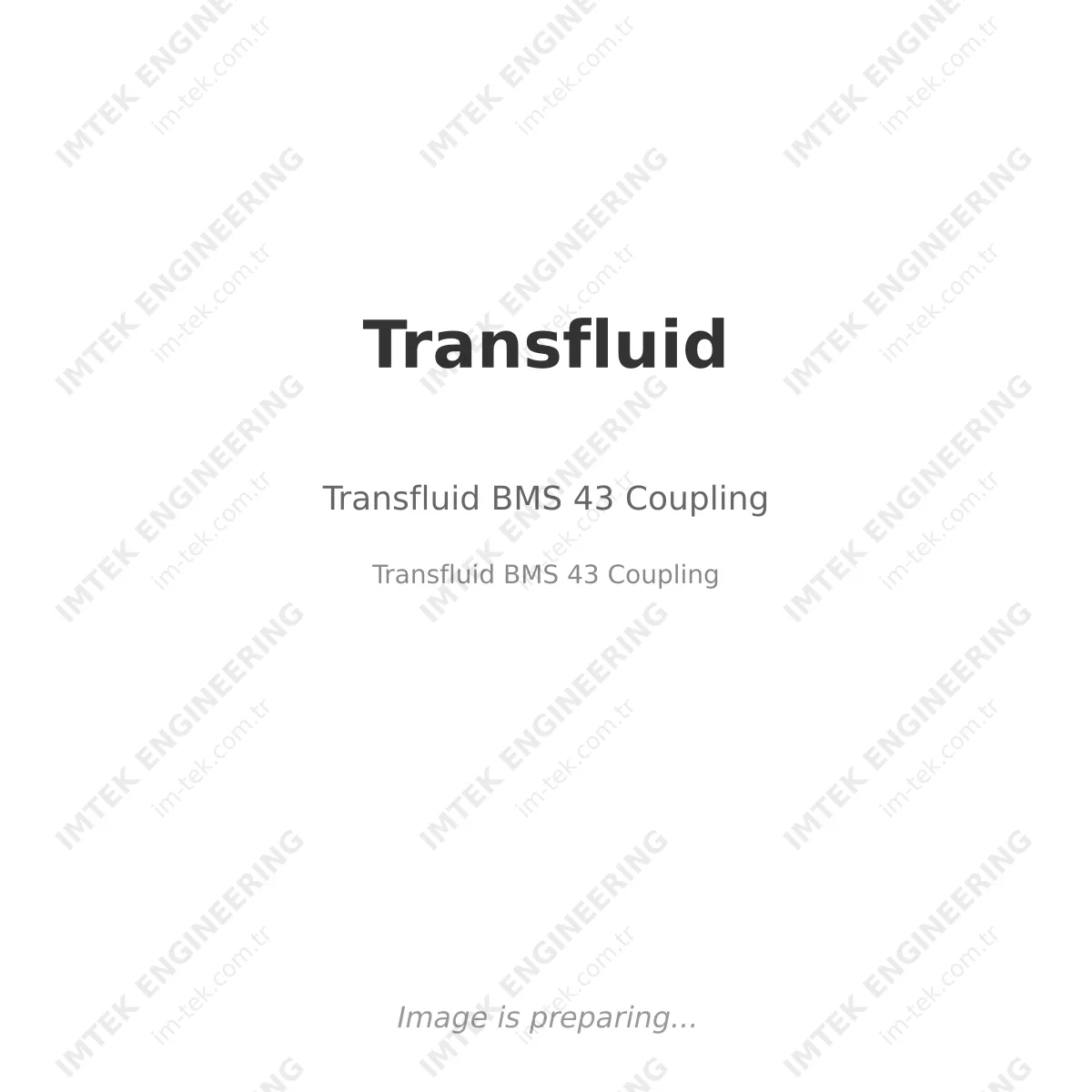 Transfluid BMS 43 Coupling