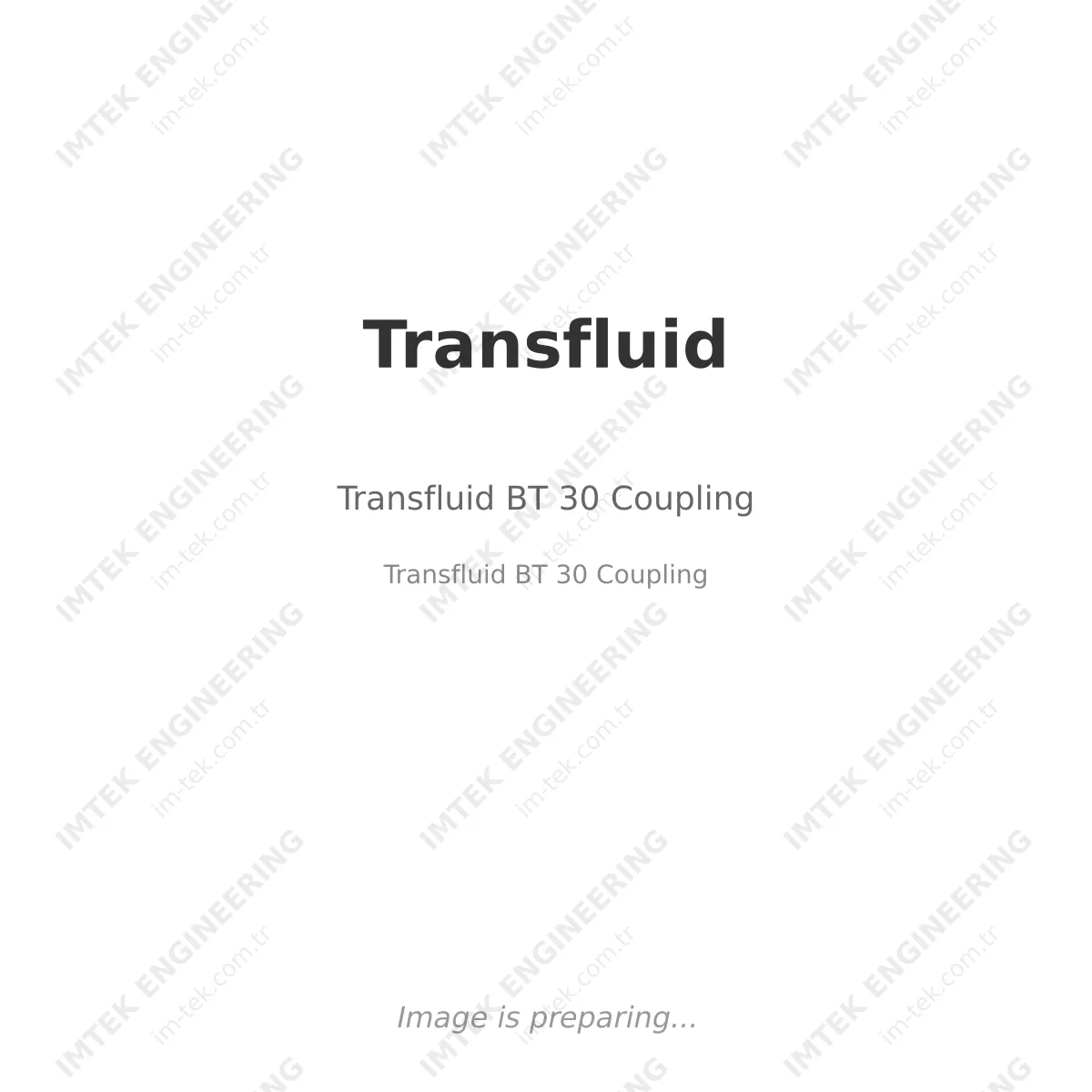 Transfluid BT 30 Coupling