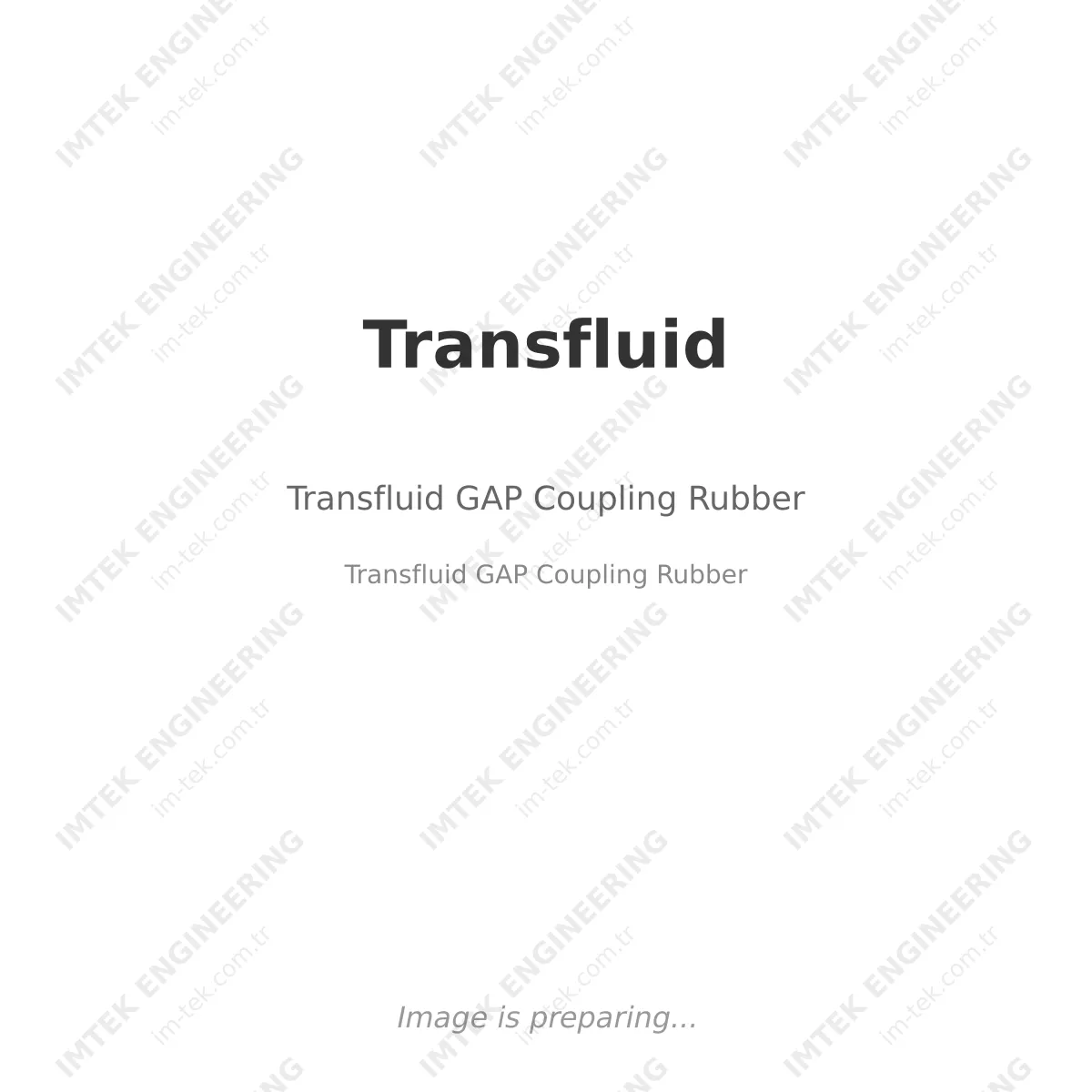 Transfluid GAP Coupling Rubber