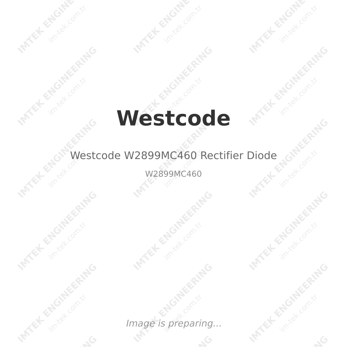 Westcode W2899MC460  Rectifier Diode